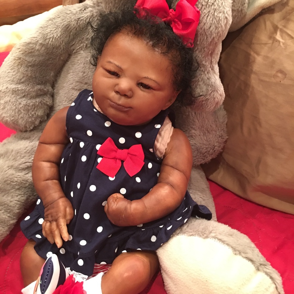 Ooak reborn baby art.